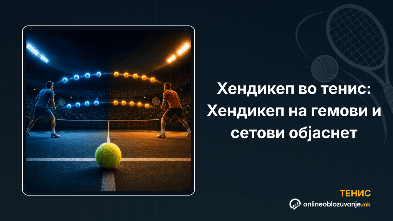 Хендикеп во тенис: Хендикеп на гемови и сетови објаснет