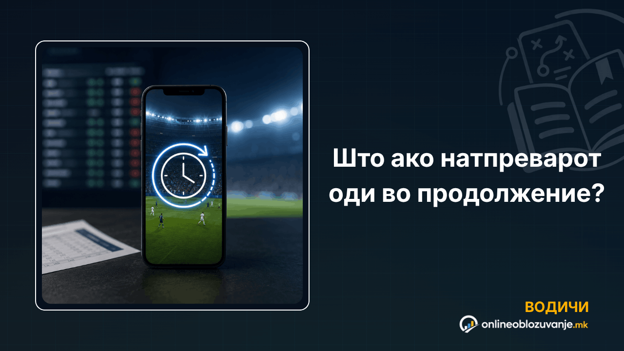 Што ако натпреварот оди во продолжение?