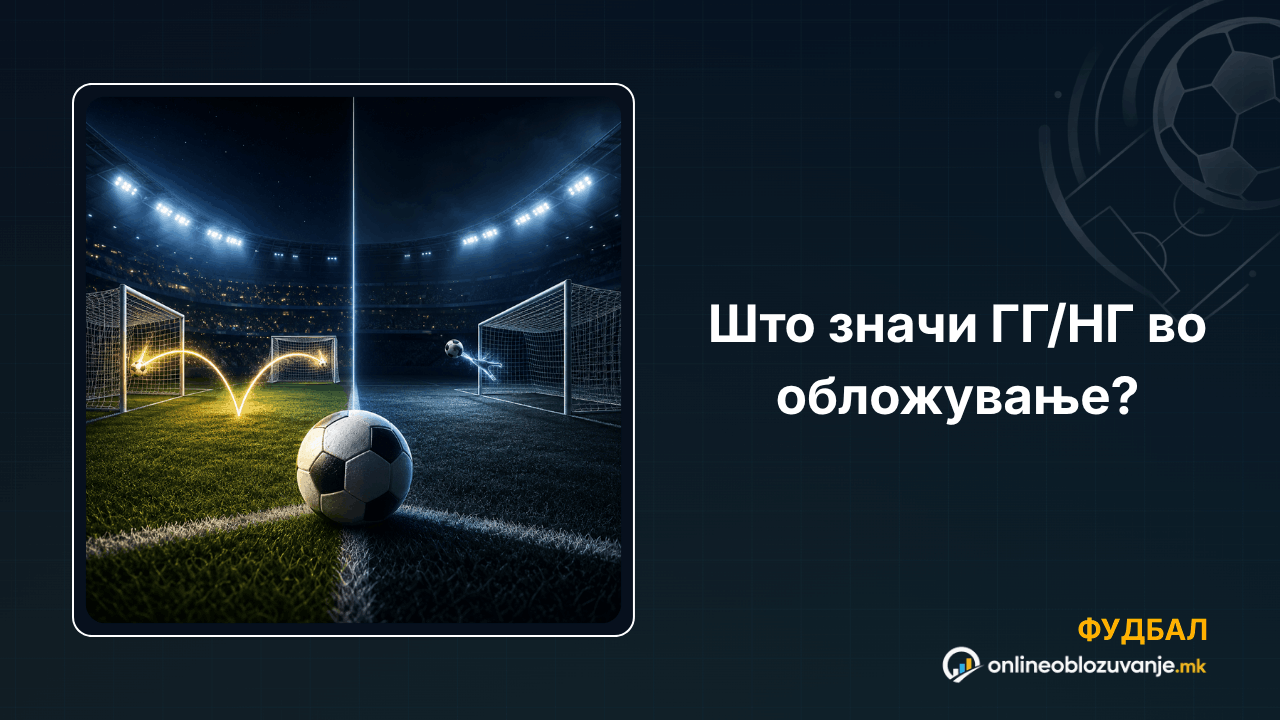 Што значи ГГ/НГ во обложување? Гол-гол и нема-гол објаснето