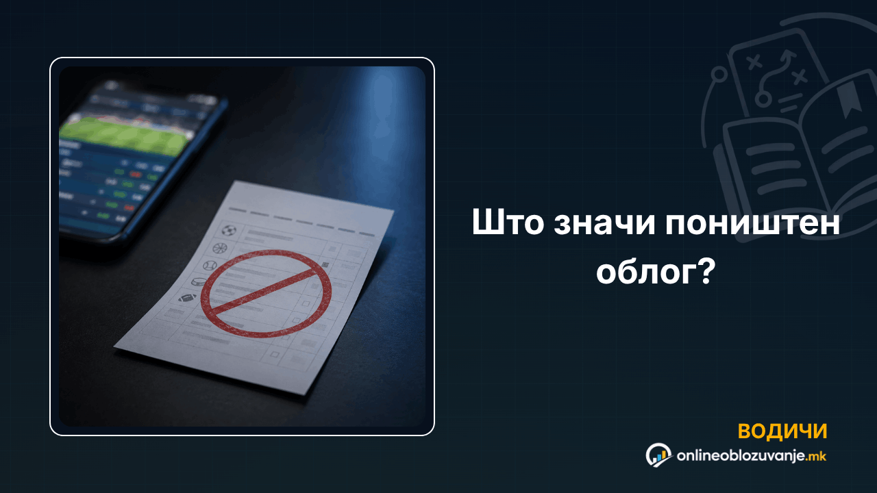 Што значи поништен облог?