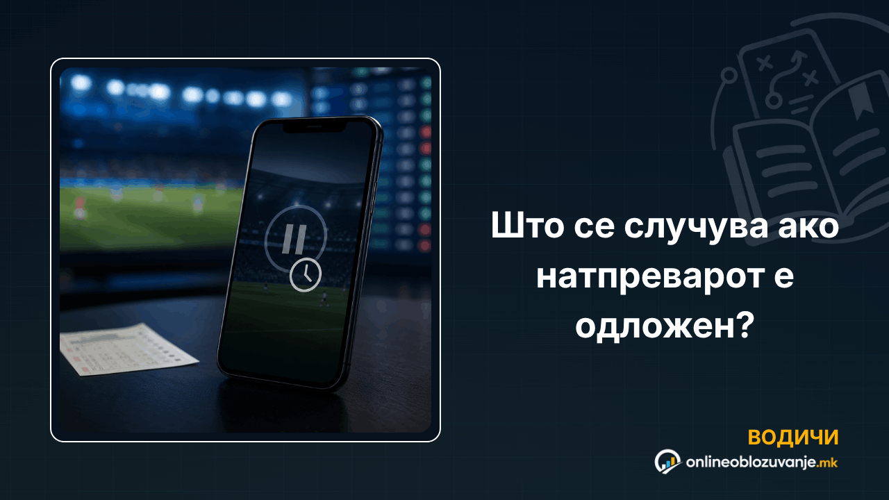 Што се случува ако натпреварот е одложен?